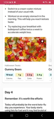 Keto Diet - Weight Loss App android App screenshot 2