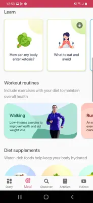 Keto Diet - Weight Loss App android App screenshot 6