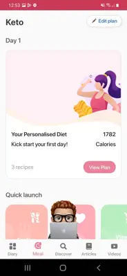 Keto Diet - Weight Loss App android App screenshot 7